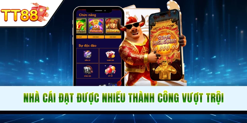 Thành tựu CEO giúp nhà cái đạt được